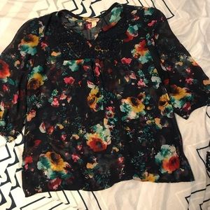 Floral blouse